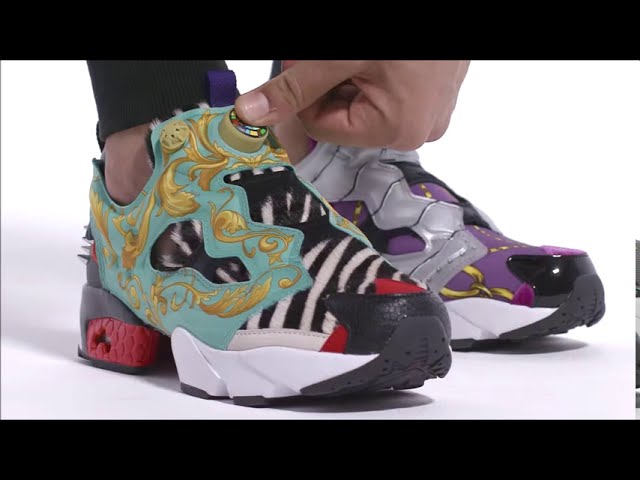 Reebok Minions Movie instapump Fury / Question Mid Sneaker