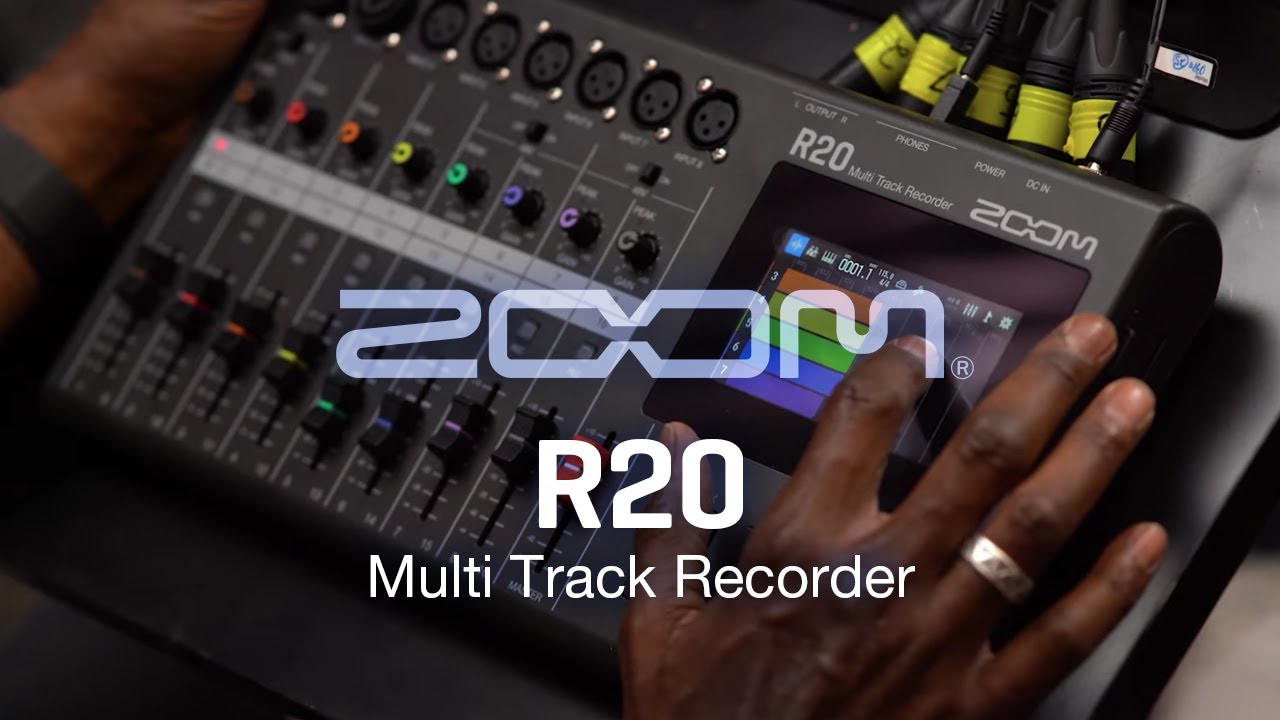 R20 Multi Track Recorder（日本語字幕付き） - YouTube