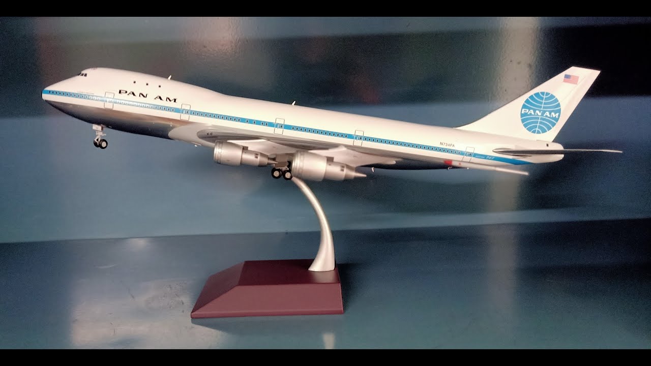 Gemini jets 1/200 Pan Am Boeing 747-100 Unboxing and Review - YouTube