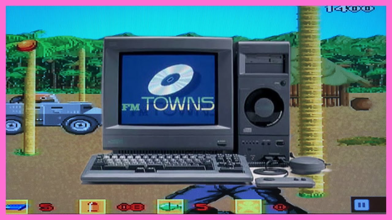 TOWNS classic game] Reviving an empty retro PC with junk parts