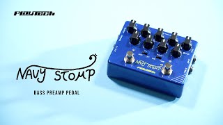 Navy Stomp Bass Preamp / PLAYTECH - YouTube