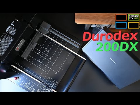 Stackcutter】Durodex パーソナル断裁機 200DX を購入して色々確認して