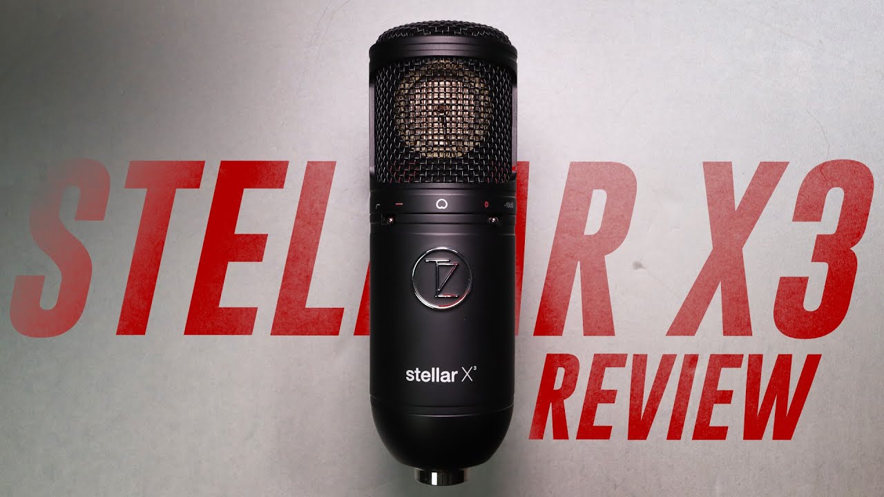 Tech Zone Audio Products Stellar X3 Review / Test (vs. AT2020, NT1