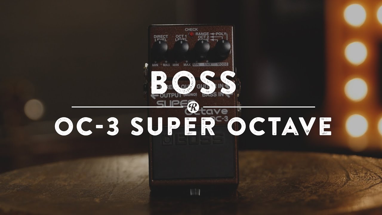 Boss OC-3 Super Octave | Reverb Demo Video - YouTube