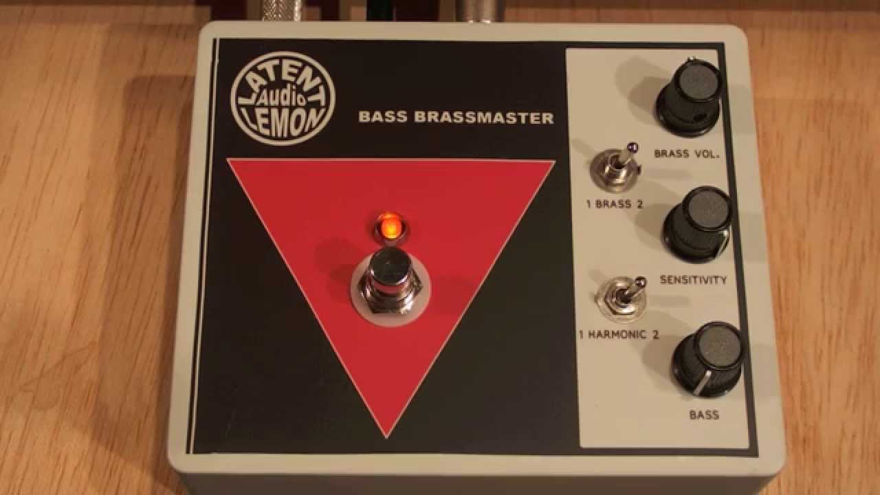 Brassmaster Fuzz - Bass Demo - Latent Lemon Audio - YouTube
