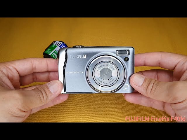 FUJIFILM FinePix F40fd - YouTube