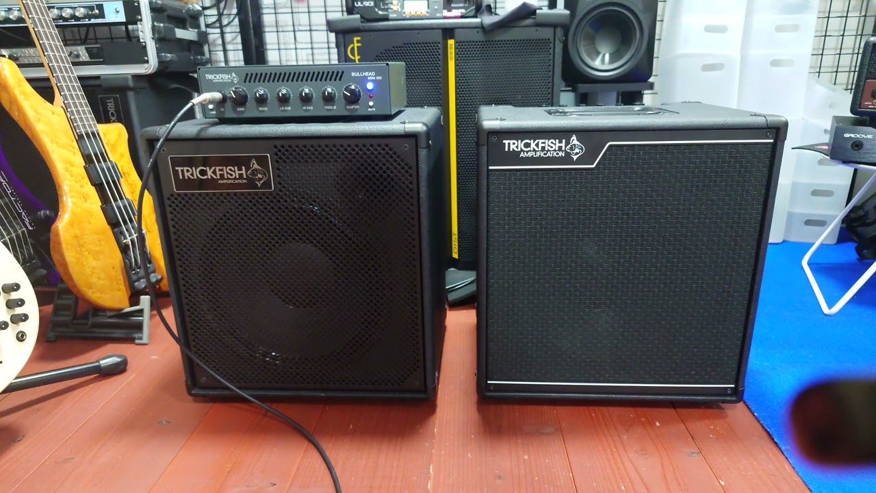 TRICKFISH BULLHEAD MINI 500 COMBO vs BULLHEAD MINI 500 + TF112M