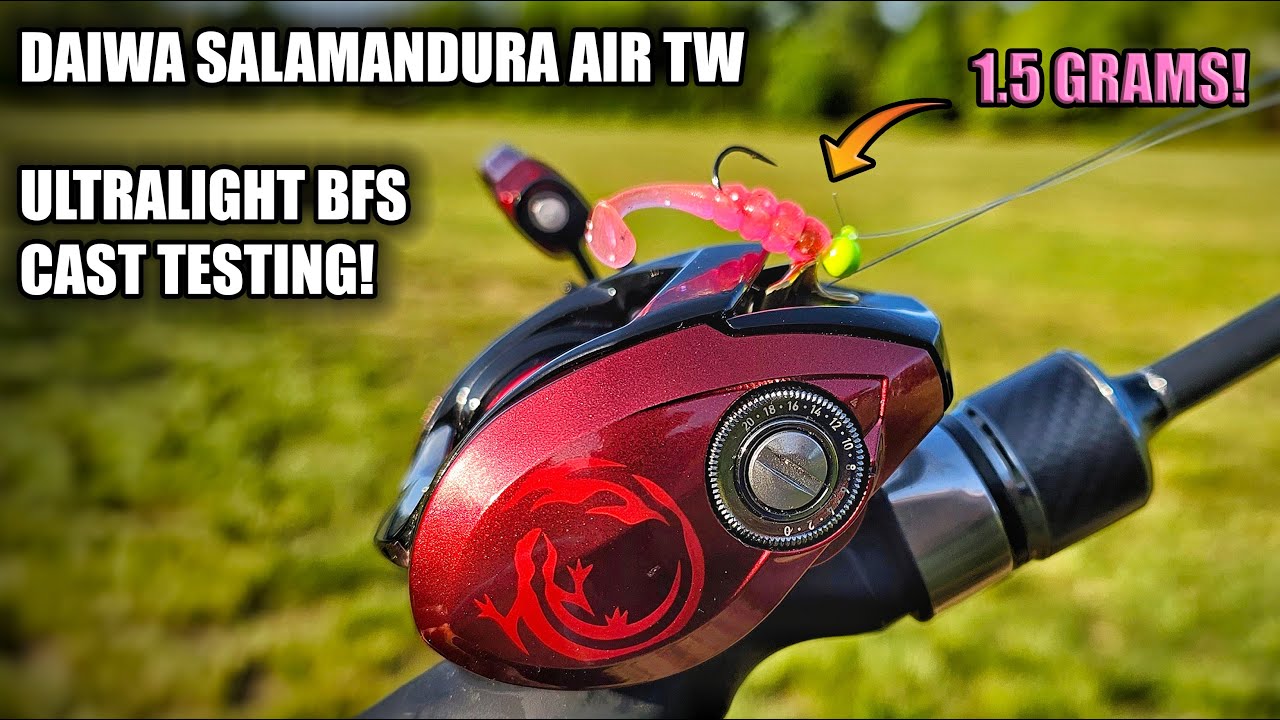 Daiwa Salamandura Air TW BFS Fishing Videos - YouTube