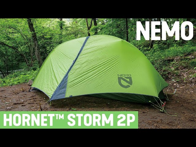 軽量テント】 NEMO / HORNET™ STORM 2P - YouTube