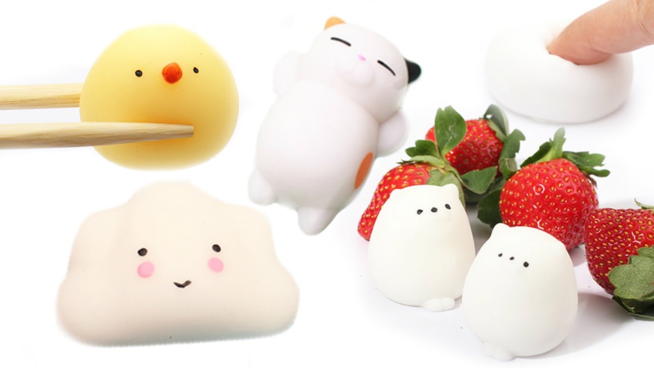 Moni Moni Animal Squeeze Squishy - YouTube