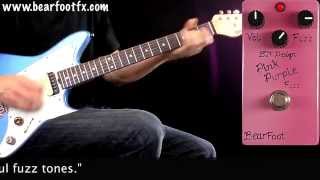 Bearfoot FX Pink Purple Fuzz - YouTube