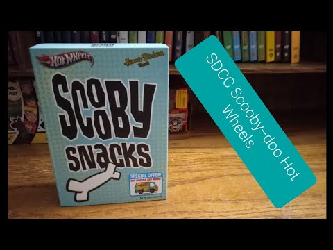 SDCC Scooby-Doo Hot wheels - YouTube
