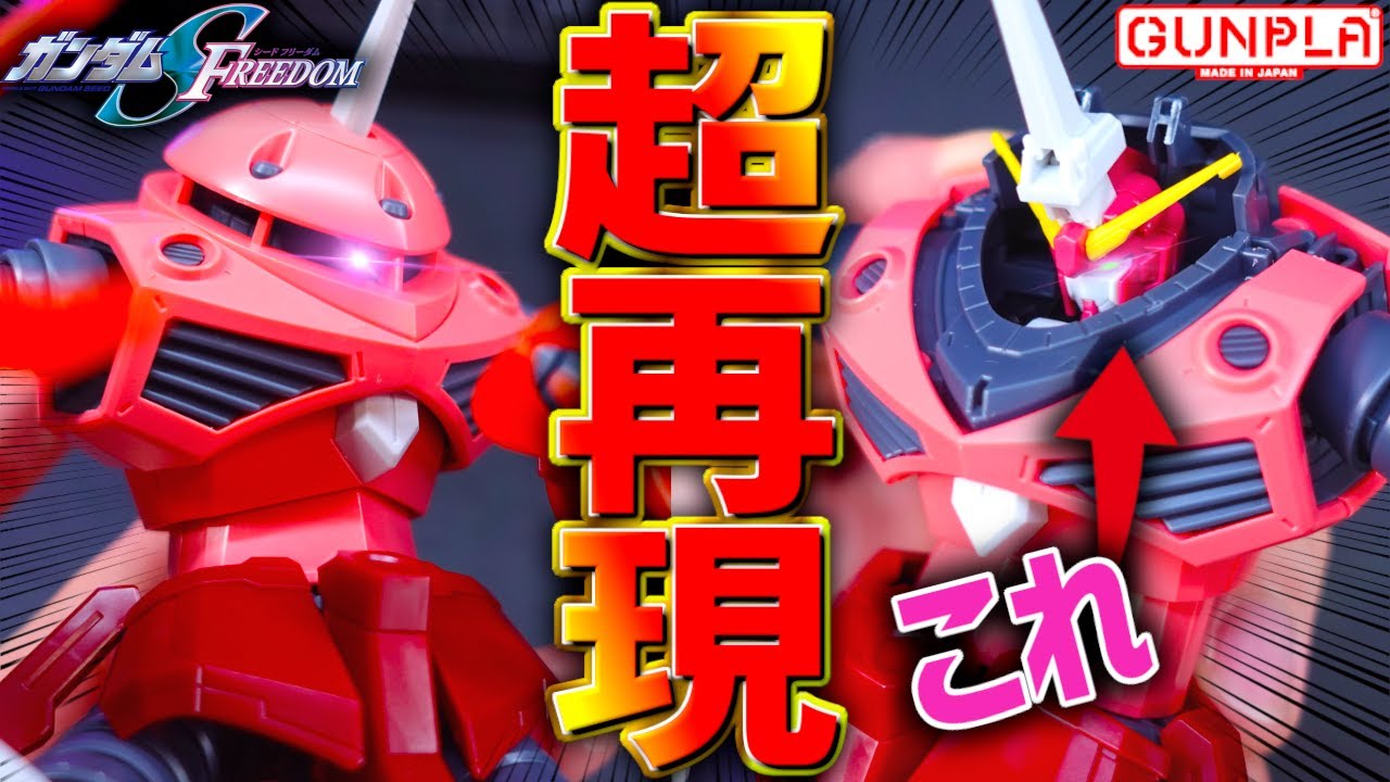 超絶再現】インジャ弐式が内部フレームに！？HGズゴック(SEED FREEDOM