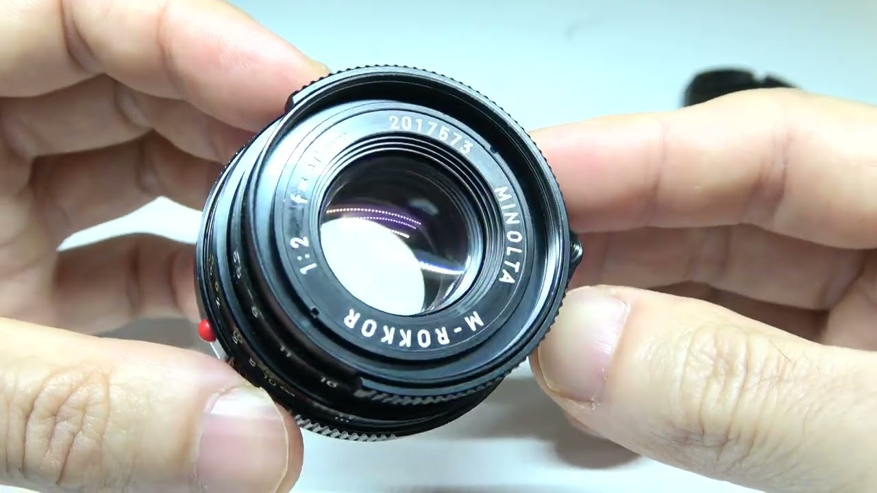 MINOLTA ミノルタ M-Rokkor ロッコール 40mm F2.0 + UVフィルター