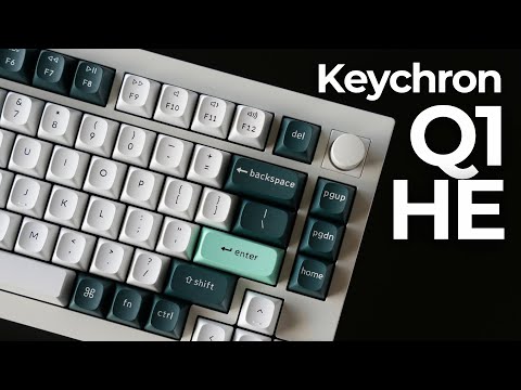 Keychron Q1 HE 打鍵感が最高な無線対応ラピトリキーボード - YouTube