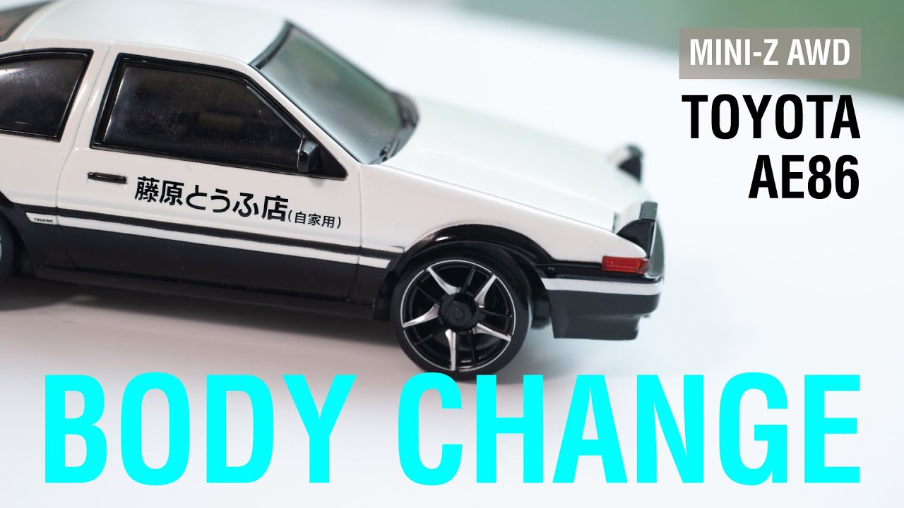 京商MINI-Z 初代ミニッツレーサーMR-01 イニシャルD AE86 京商MINI-Z