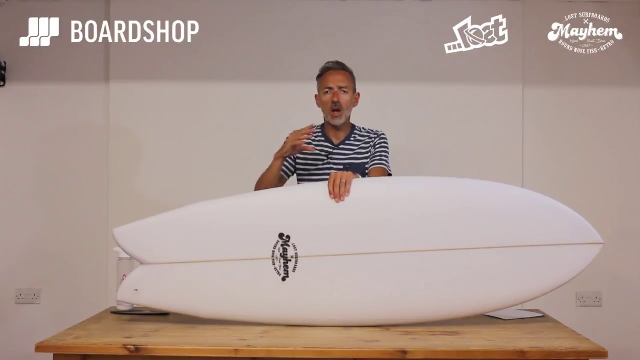 Lost RNF Retro Surfboard Review - YouTube