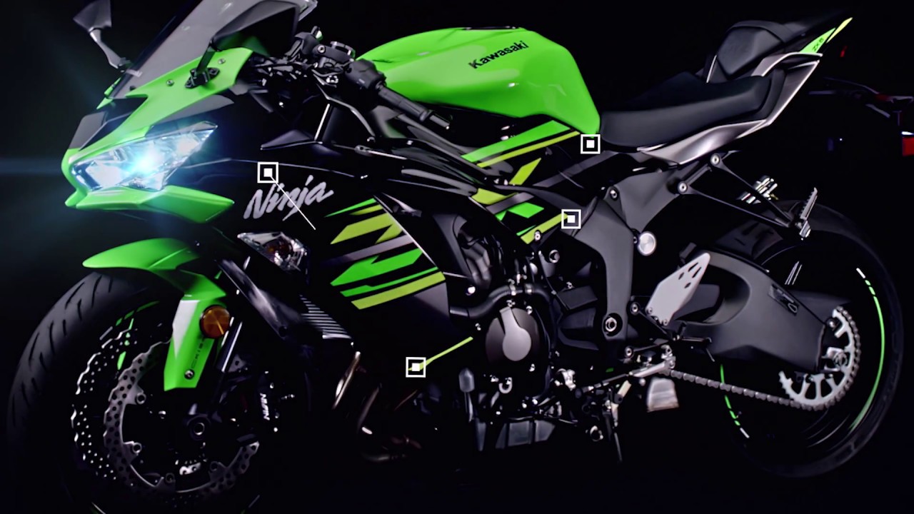 Ninja ZX-6R/KRT EDITION］グラフィックが変更された2021年モデルが
