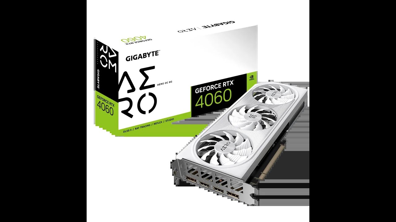 GIGABYTE GeForce RTX 4060 AERO OC 8G 🎯 Graphics Card Unboxing and