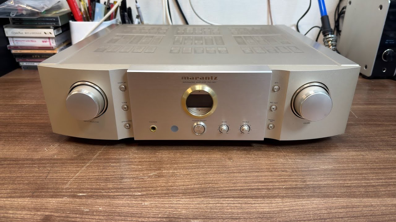 半世紀ぐらい前に発売されたであろうアンプを買ったから掃除 Pionner