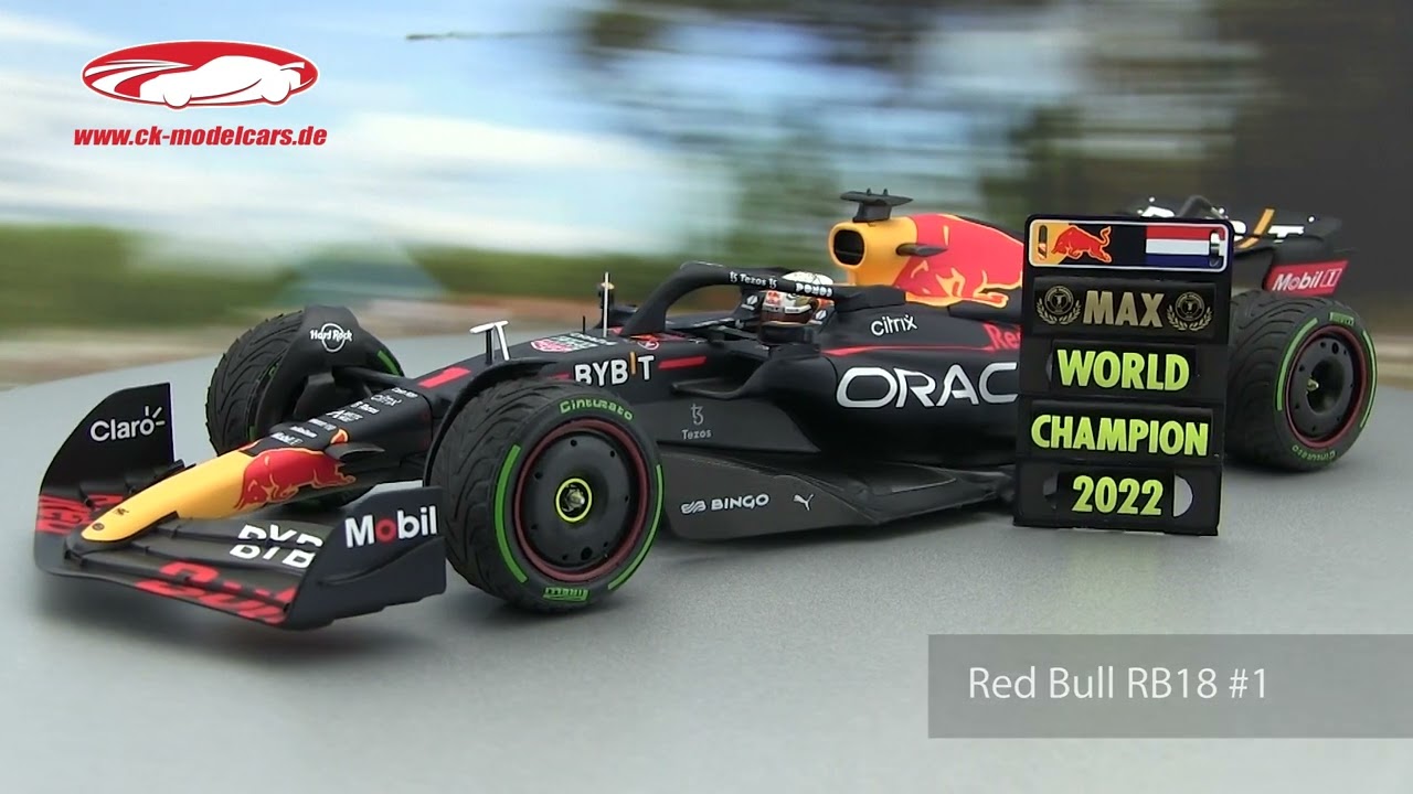 Minichamps 1:18 M Verstappen Red Bull RB18 #1 Winner Japan GP