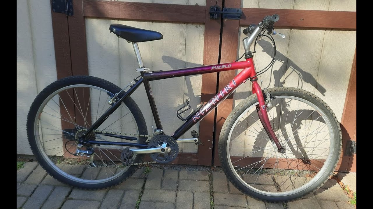 Bike Check - 90s Nishiki Pueblo Vintage Mountain Bike - YouTube