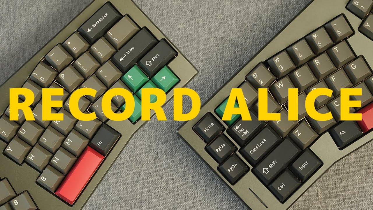 Weikav Record Alice - Super Budget Alu ALICE!!! - YouTube