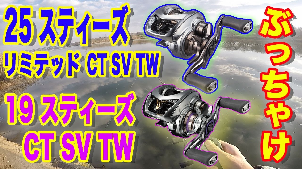 25 スティーズ LTD CT SV TW】ぶっちゃける！！【19 スティーズ CT SV