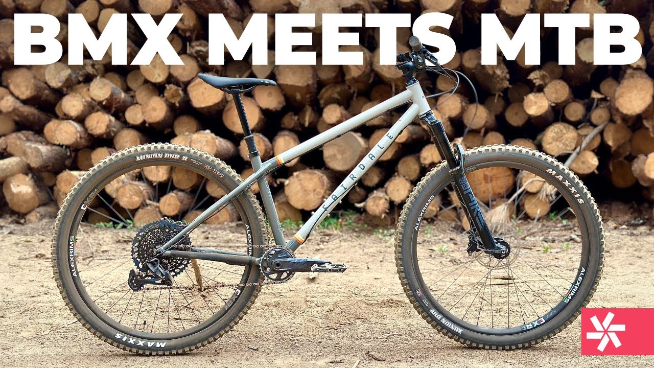 The Fairdale Elevator is a Mountain Bike for BMXers - YouTube