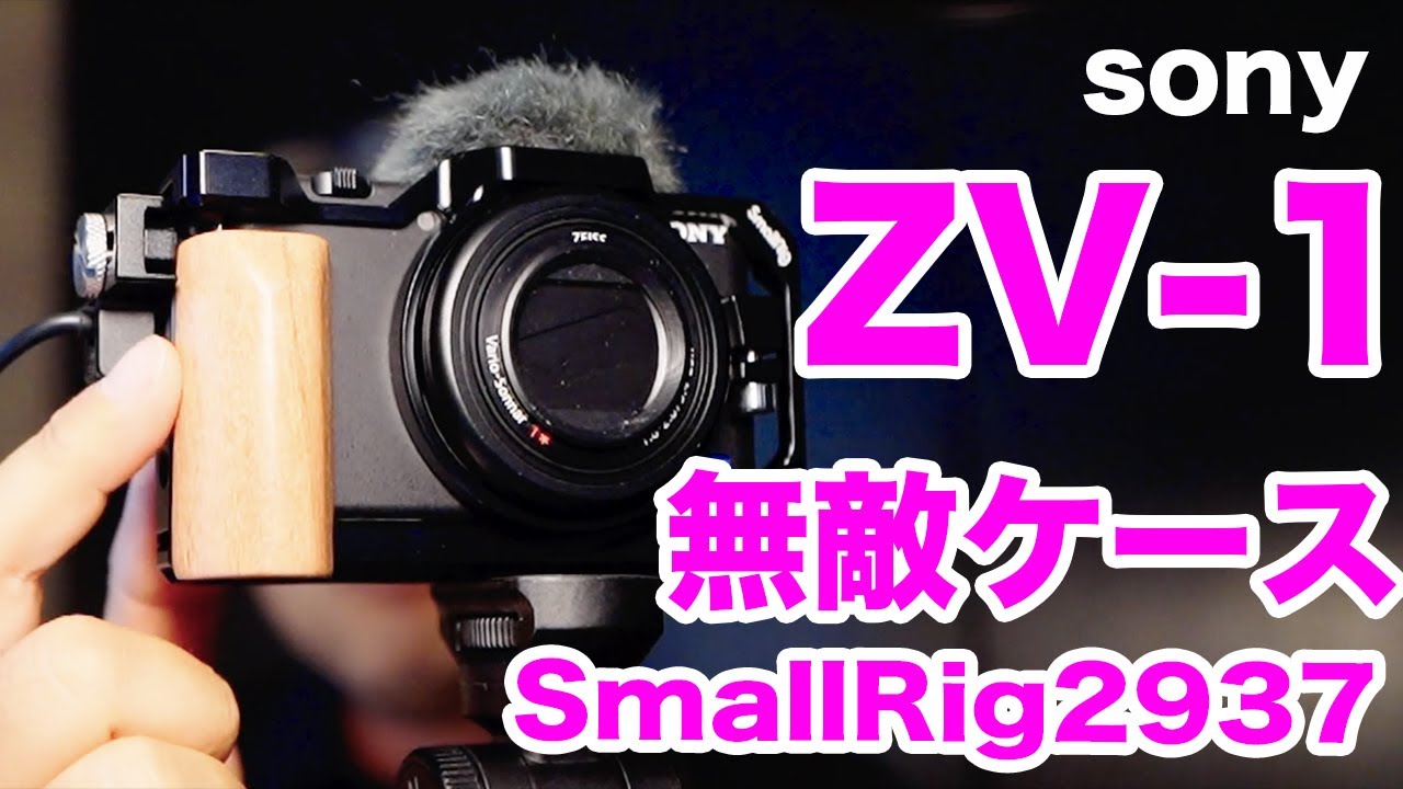 ZV-1理想のケース！これで勝てる！グリップもバッテリー交換も諦めない