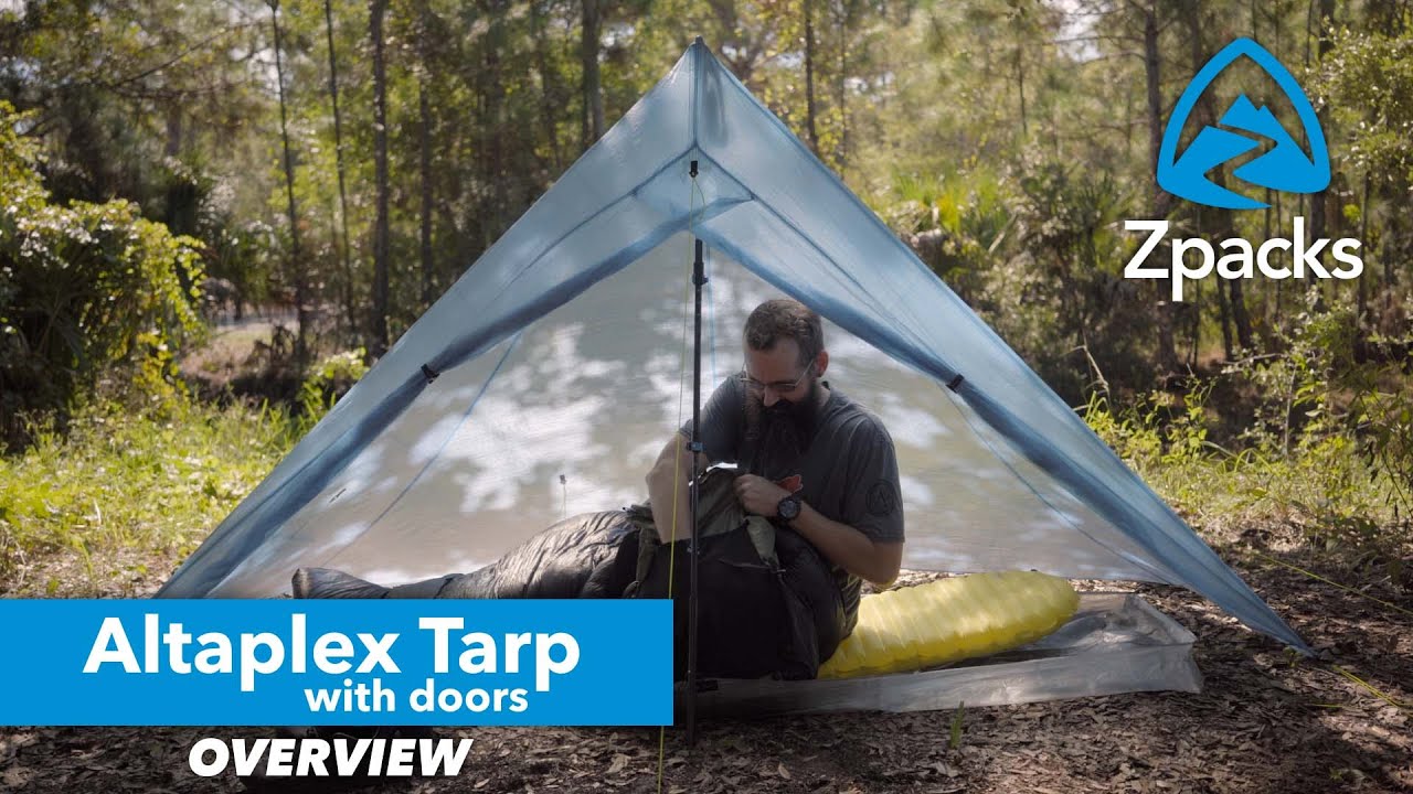 The New Zpacks Altaplex Tarp is Ultra-Minimal - BIKEPACKING.com