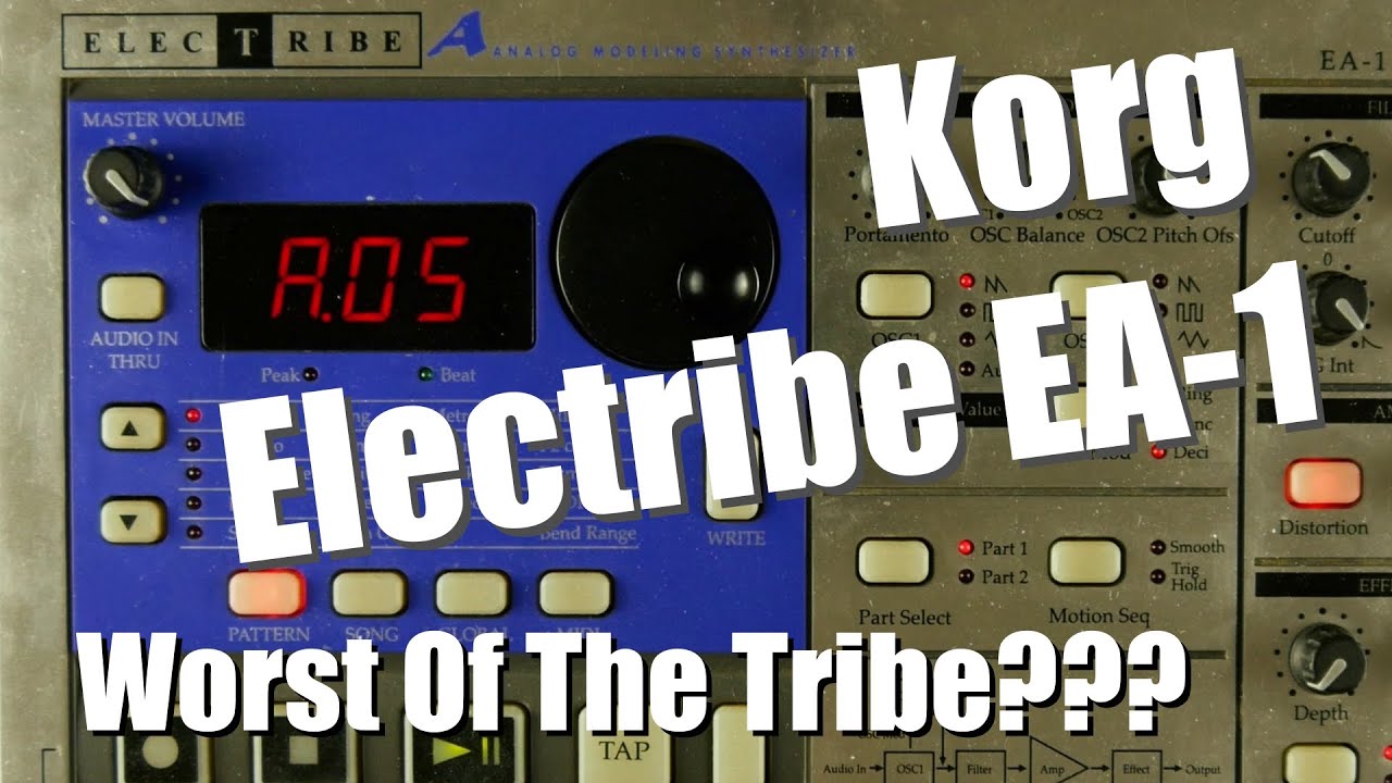 Bad Gear - Korg Electribe EA-1 - Worst Of The Tribe??? - YouTube