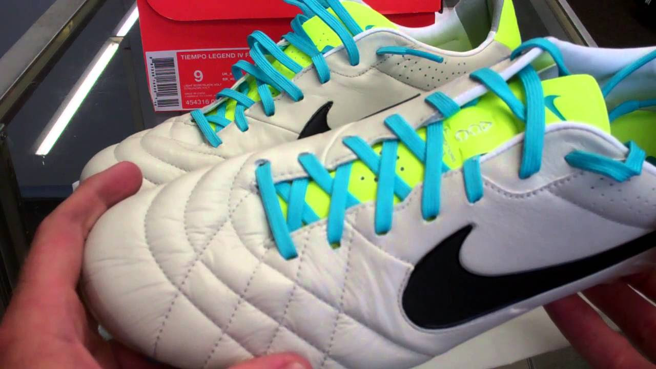 Nike Tiempo Legend IV FG ACC Unboxing and Review (Light Bone/Black