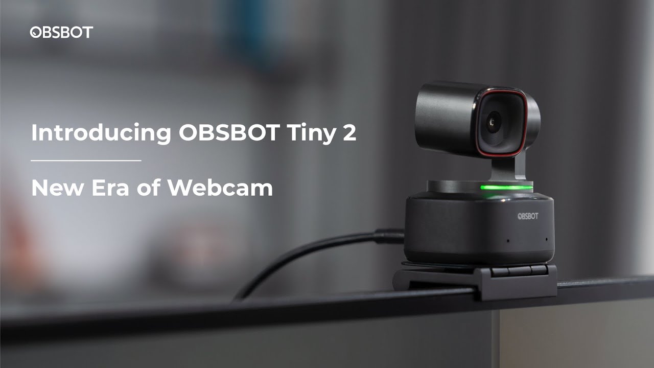 OBSBOT Tiny 2 - AI-Powered 4K PTZ Web Camera