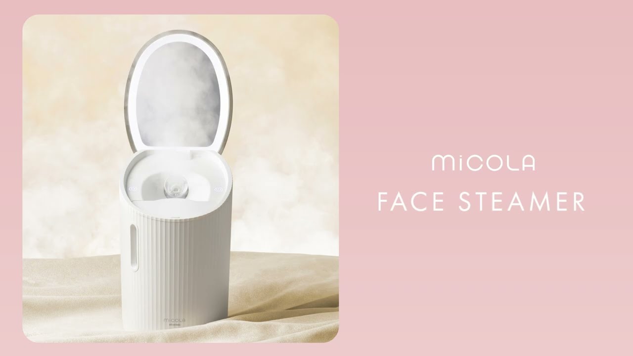 MiCOLA】フェイススチーマー - YouTube