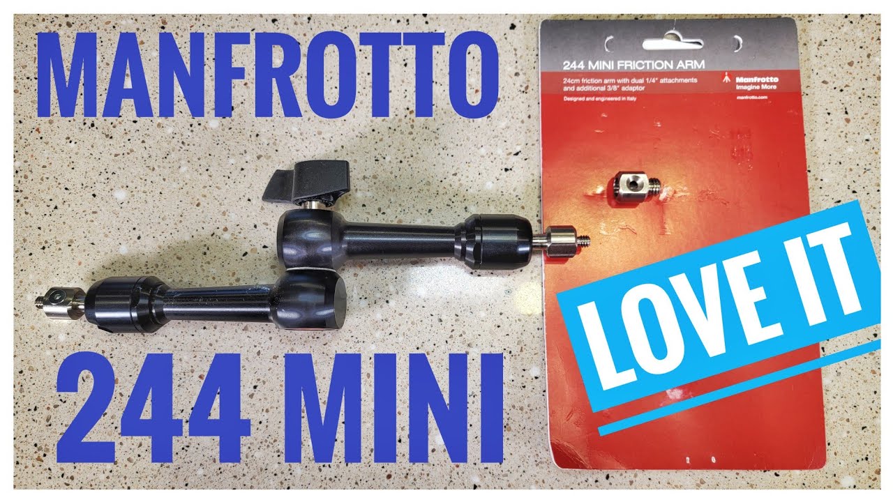 REVIEW Manfrotto 244MINI 244 Mini Friction Arm BEST MAGIC ARM I