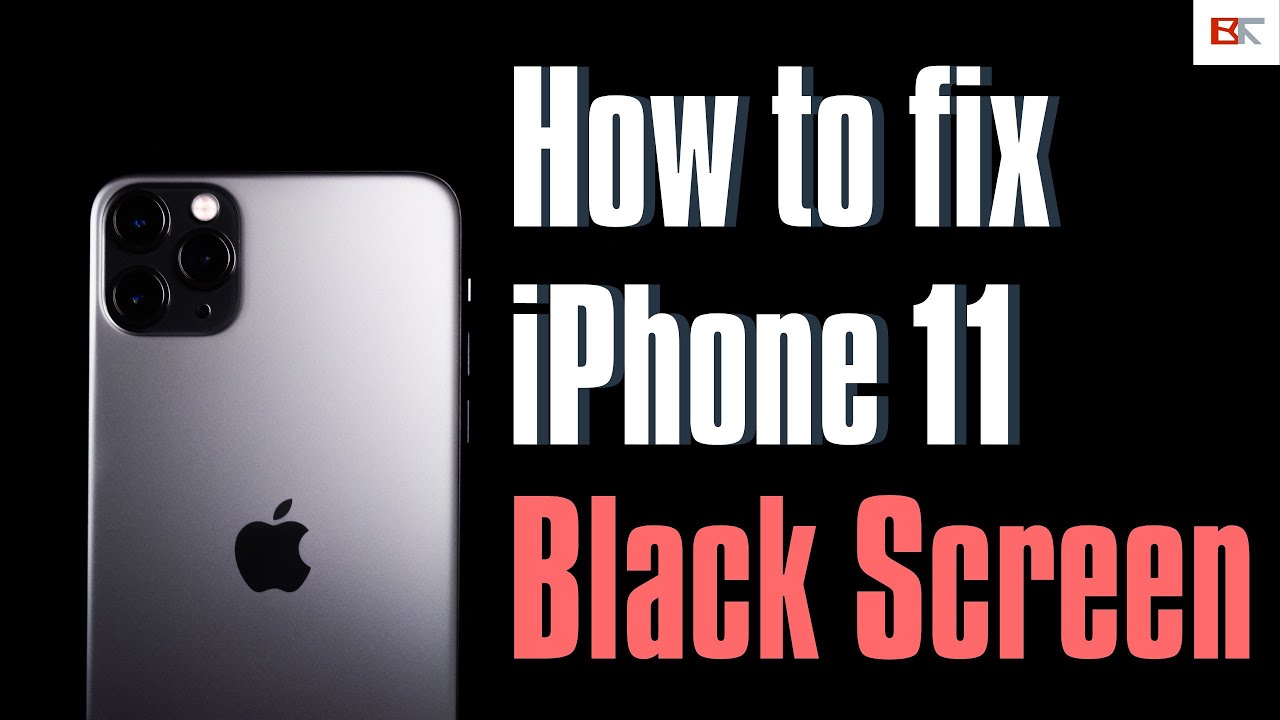 Fix iPhone 11 Black Screen Problems | Black Screen But Still On