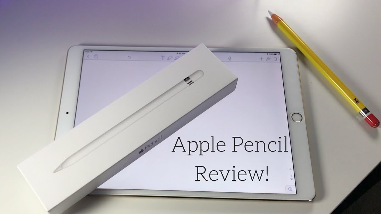 Apple Pencil Review. 10.5 iPad Pro - YouTube