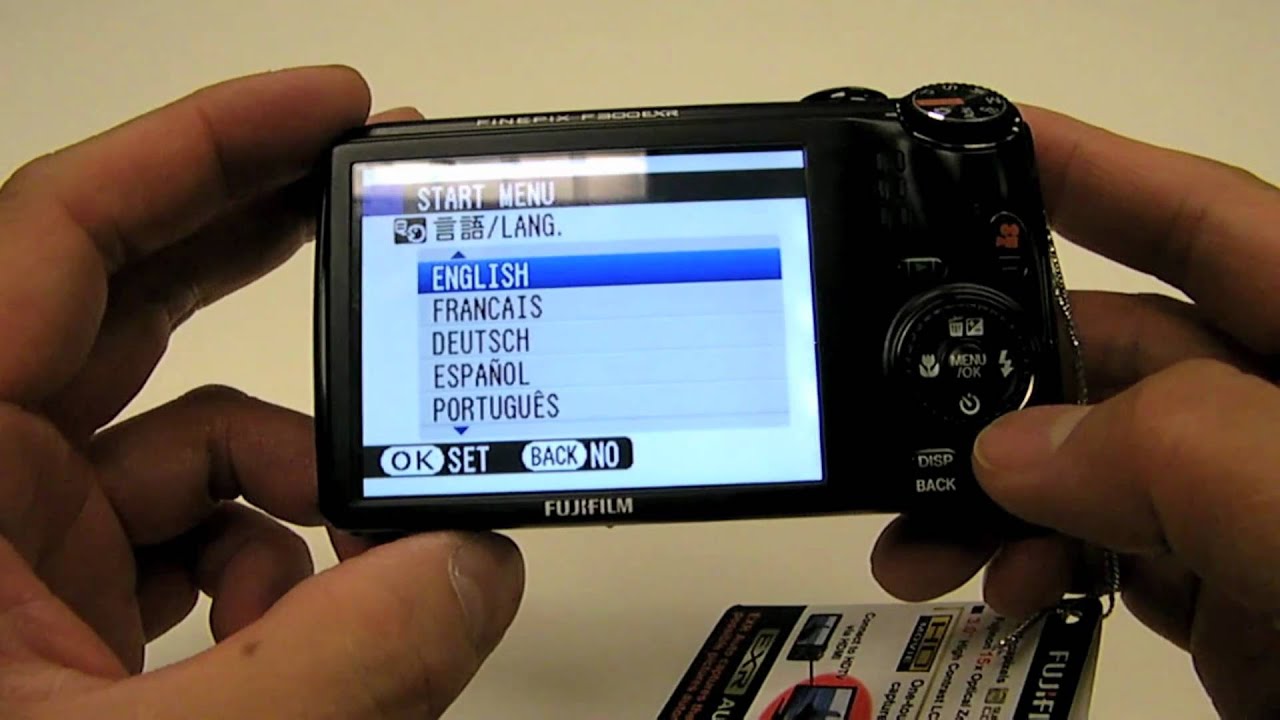 Fuji Guys - FinePix F300EXR - Start-up - YouTube