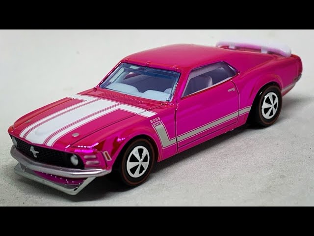Hot Wheels 1970 Mustang Boss 302 (Pink RLC Exclusive! | 2020 Hot