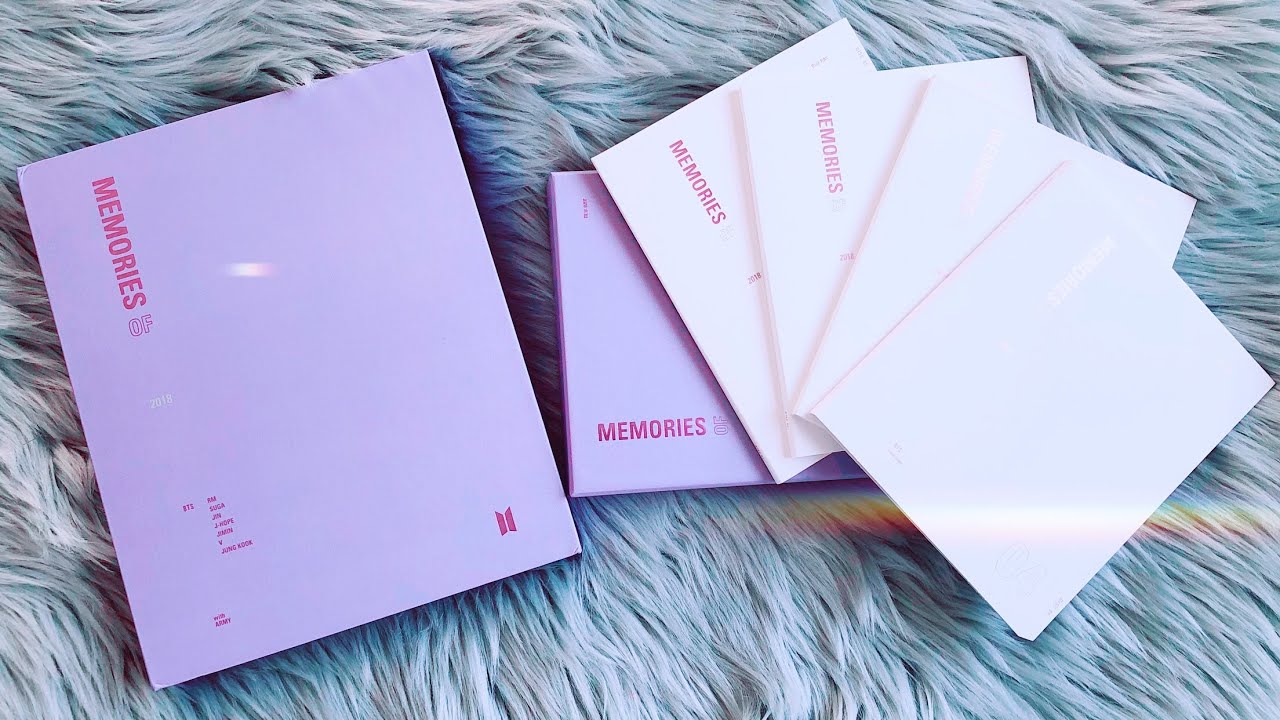 UNBOXING] BTS Memories of 2018 DVD & Blu Ray - YouTube
