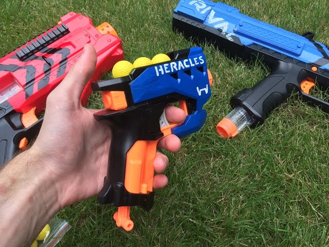 Nerf Mod: The Rival Heracles (First Nerf Rival Pistol/Sidearm
