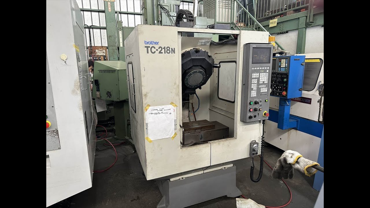 U43468 タッピングセンター_ブラザー_TC-218N_1997年_No.111347【中古