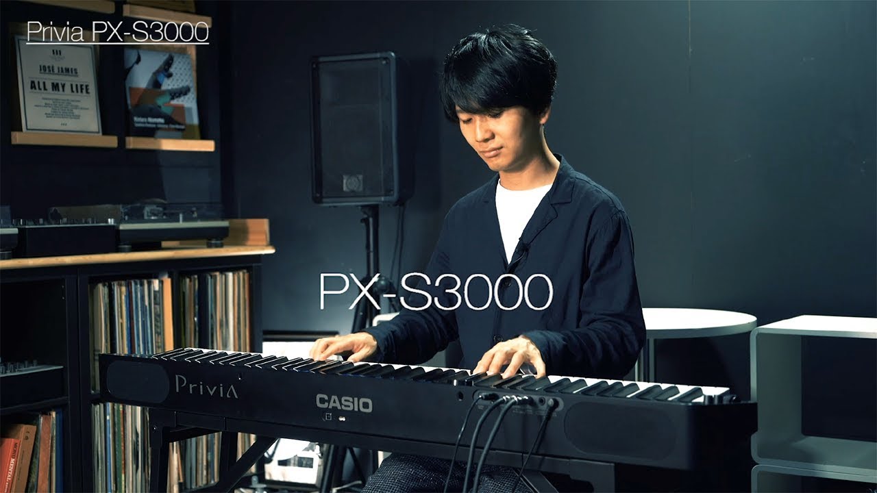 CASIO ( カシオ ) PX-S3000BK Privia ステージピアノ、電子ピアノ 送料