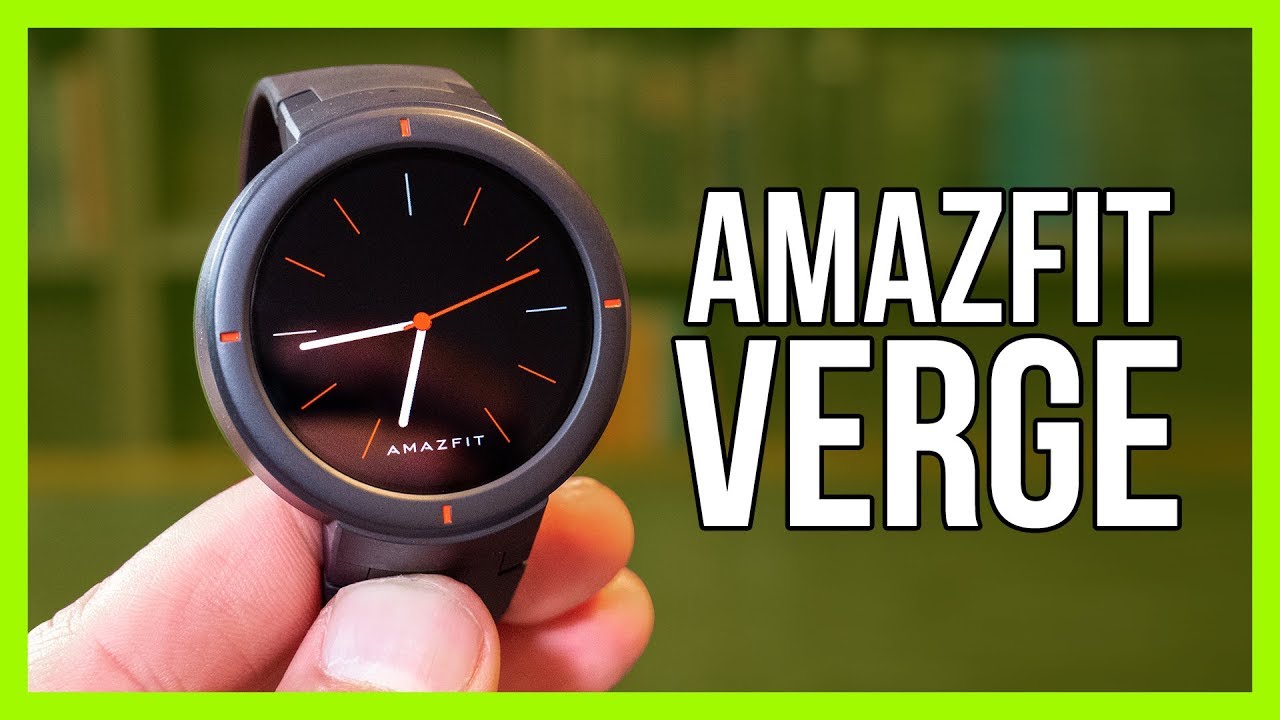 Amazfit Verge Review - The Best Budget Smartwatch? - YouTube