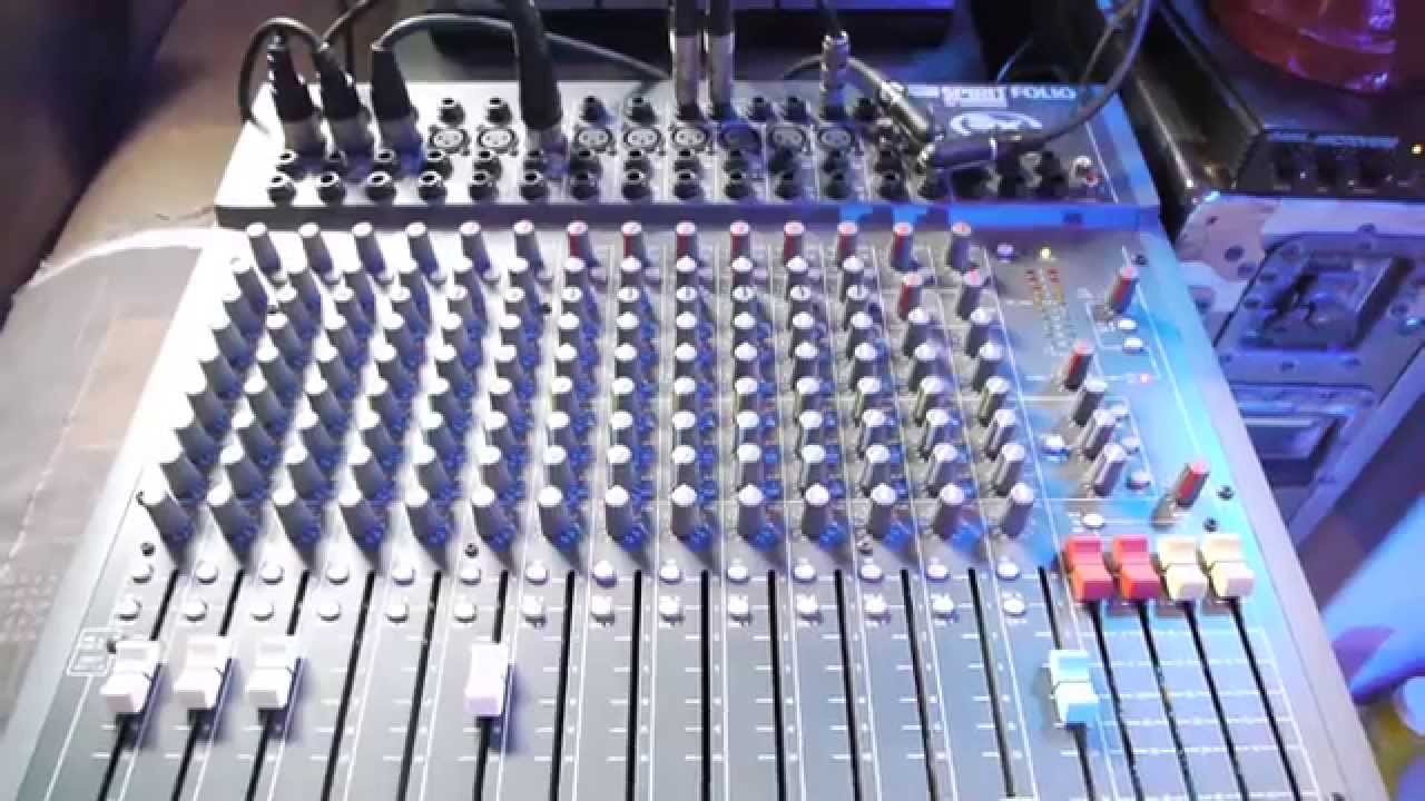 Soundcraft Spirit Folio - YouTube
