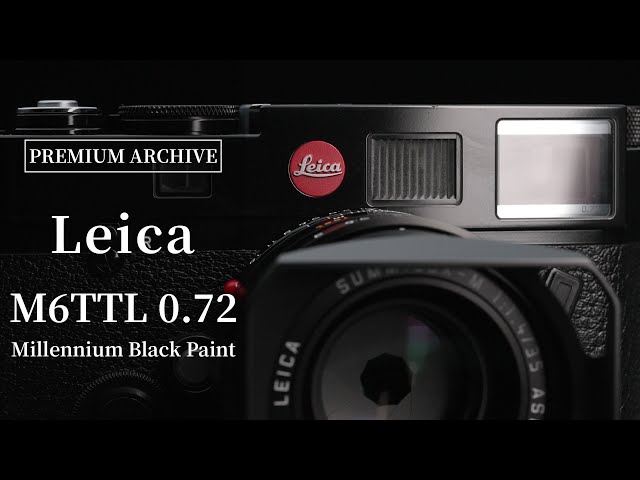 2000台限定】Leica M6TTL 0.72 ミレニアムモデル (ブラックペイント