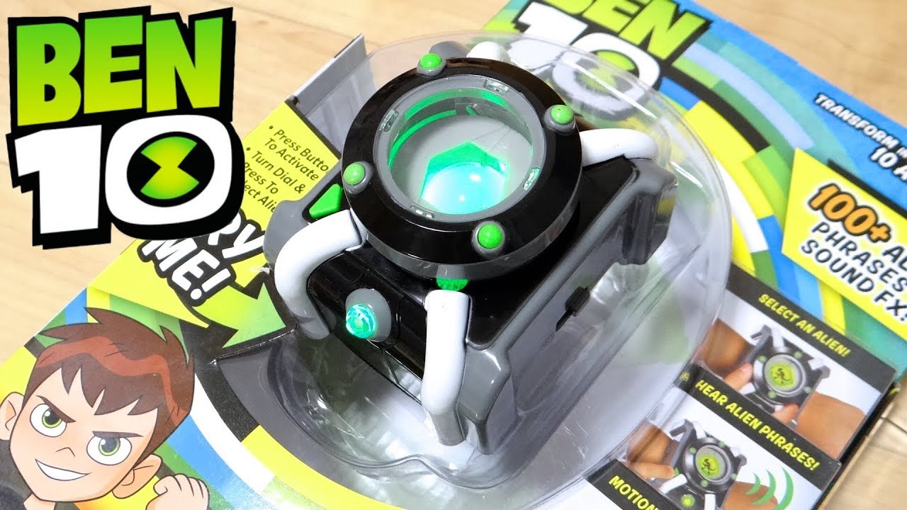 Transform into 10 forms & over 100 recorded sounds! DX Omnitrix