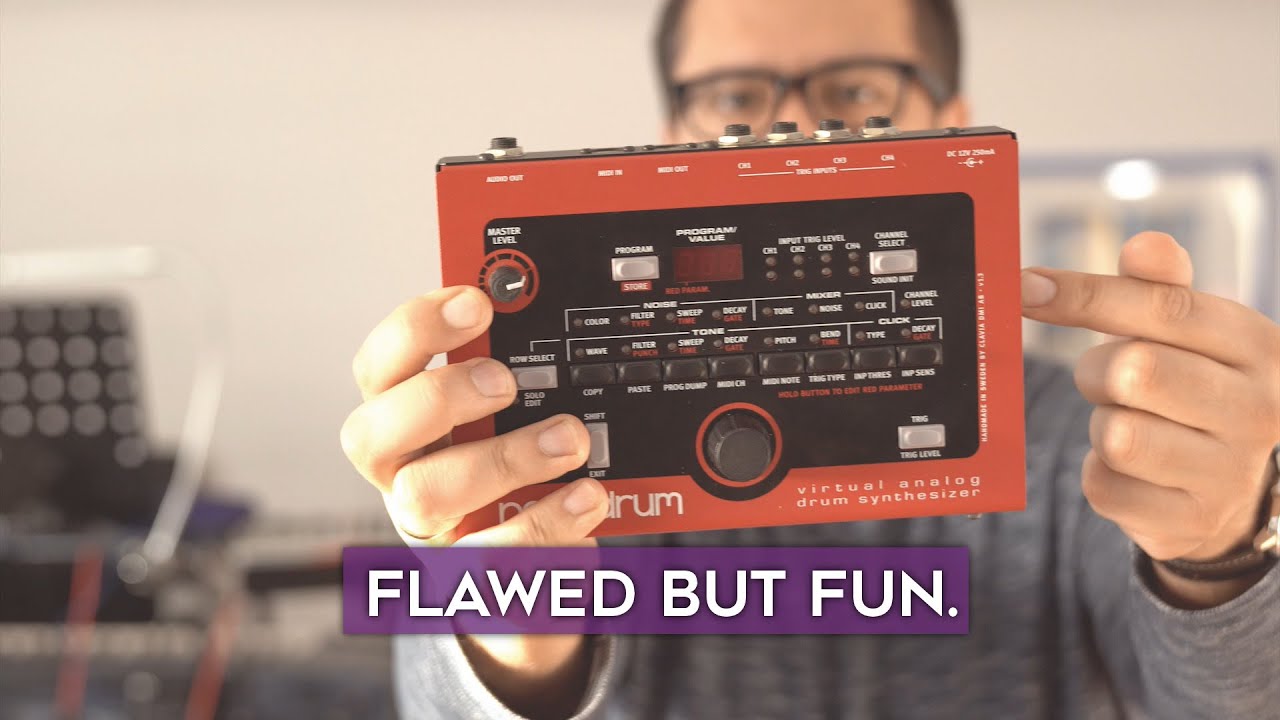 Nord Drum 1 synthesizer demo and tutorial - YouTube