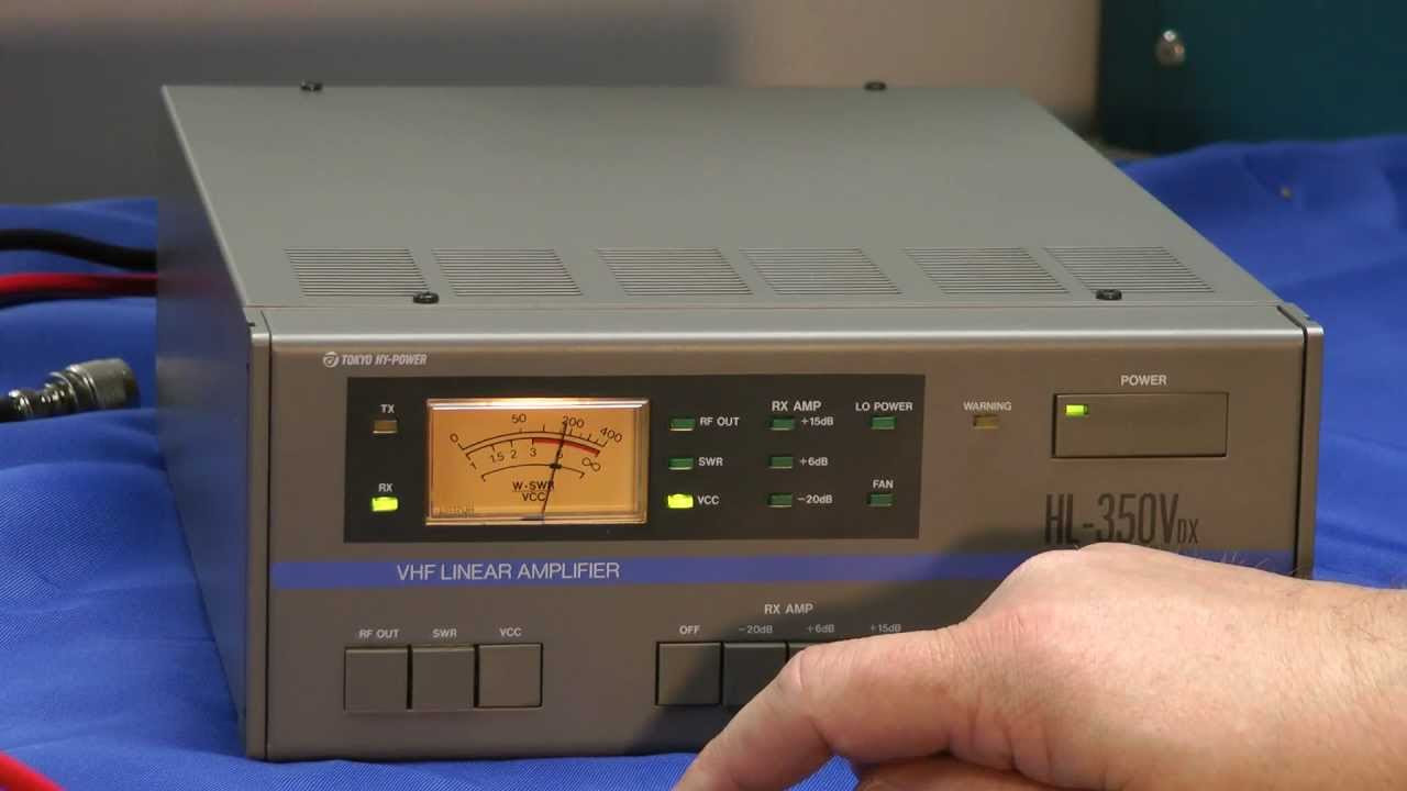Tokyo Hy-Power HX-240, 2M to HF Transverter 10-80 m - YouTube